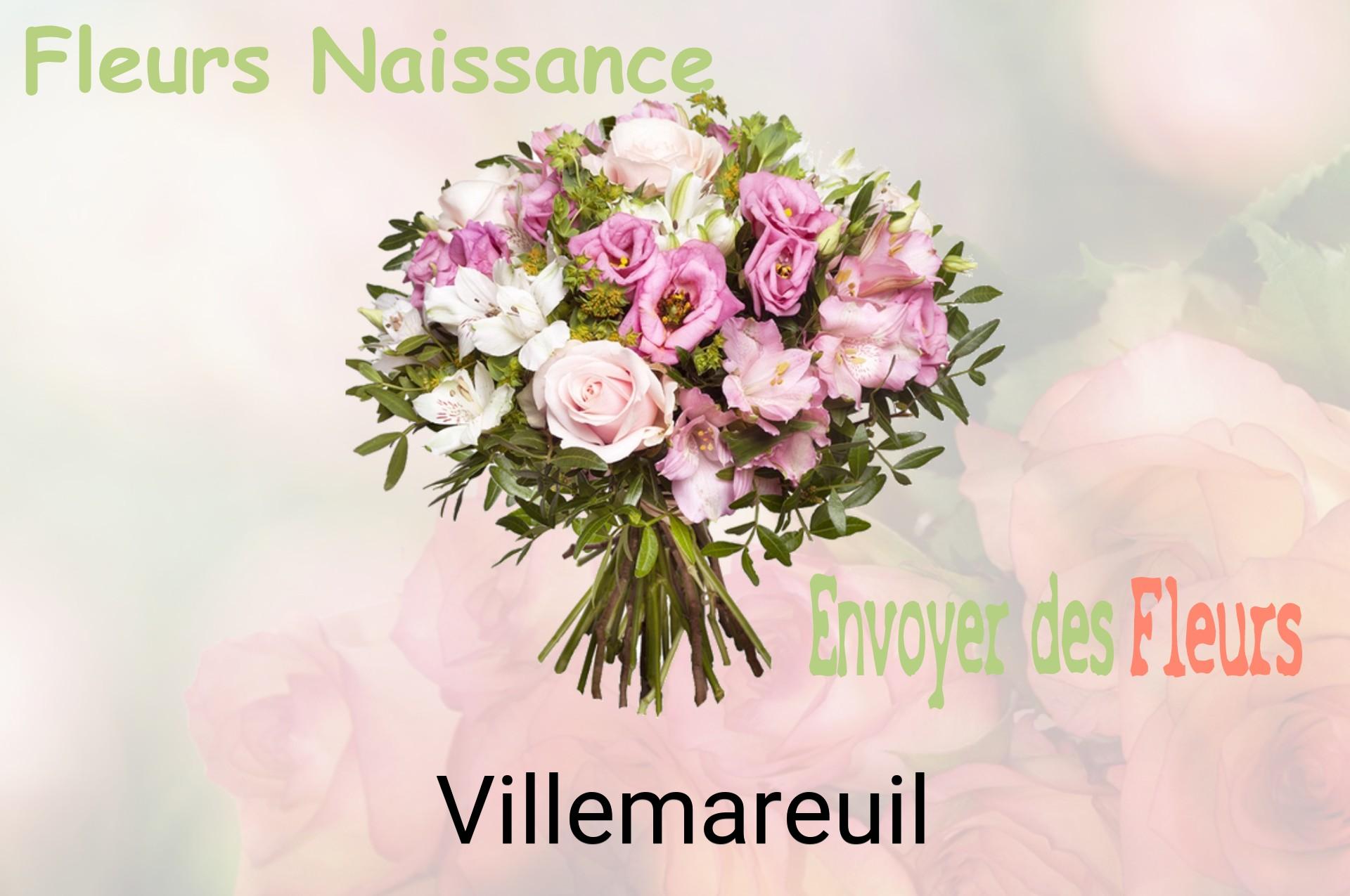 Bouquet de fleurs de naissance livré à Villemareuil